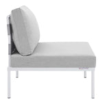 Harmony Sunbrella Outdoor Patio Aluminum Armless Chair by Modway