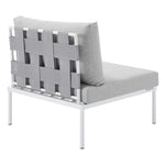 Harmony Sunbrella Outdoor Patio Aluminum Armless Chair by Modway