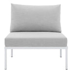 Harmony Sunbrella Outdoor Patio Aluminum Armless Chair by Modway