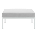 Harmony Sunbrella Outdoor Patio Aluminum Ottoman by Modway