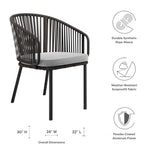 Harbor Outdoor Patio Armchair by Modway