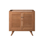 Birdie 36" Teak Wood Bathroom Vanity Cabinet