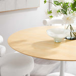 Lippa 60" Round Wood Dining Table by Modway
