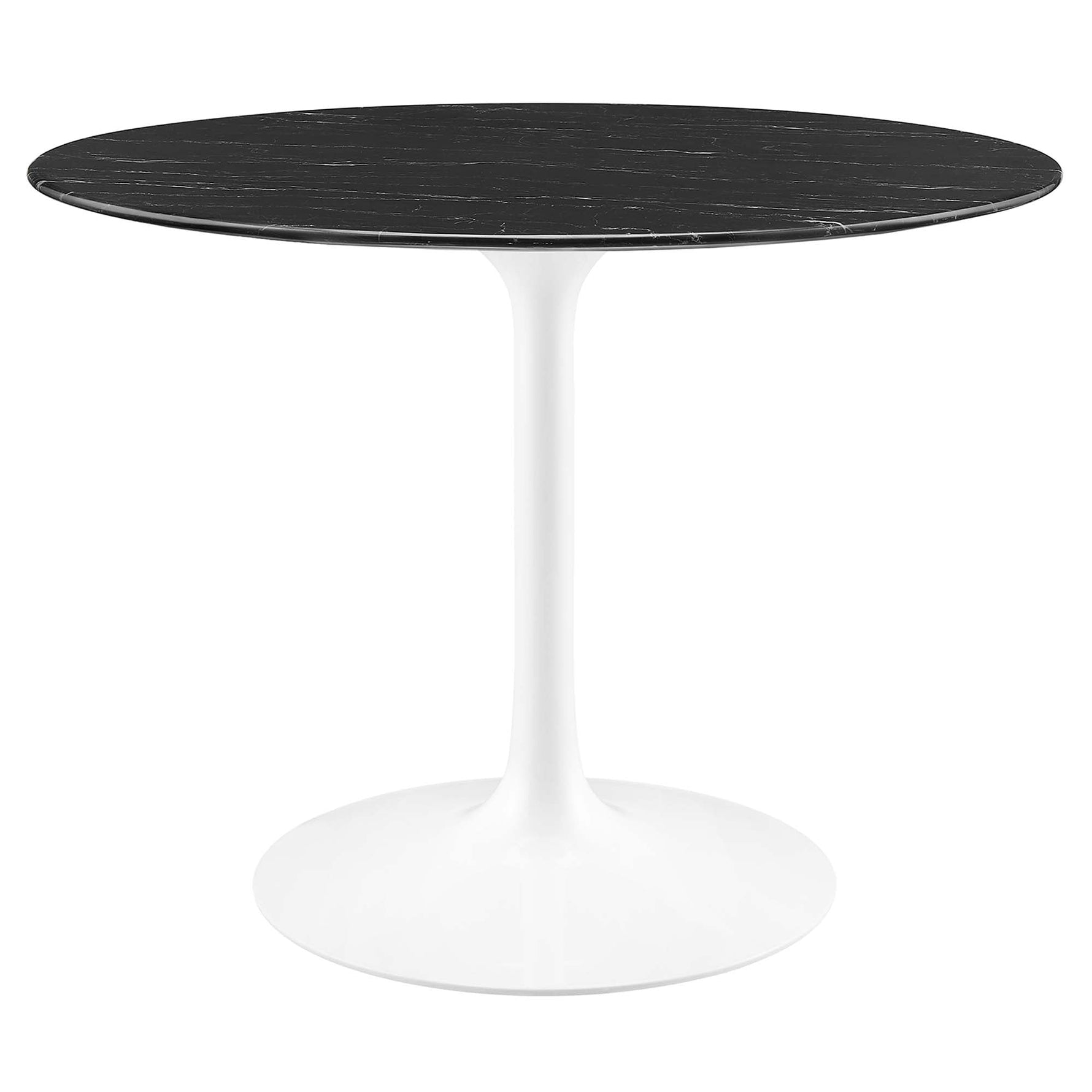 Lippa 40" Round Faux Marble Dining Table by Modway