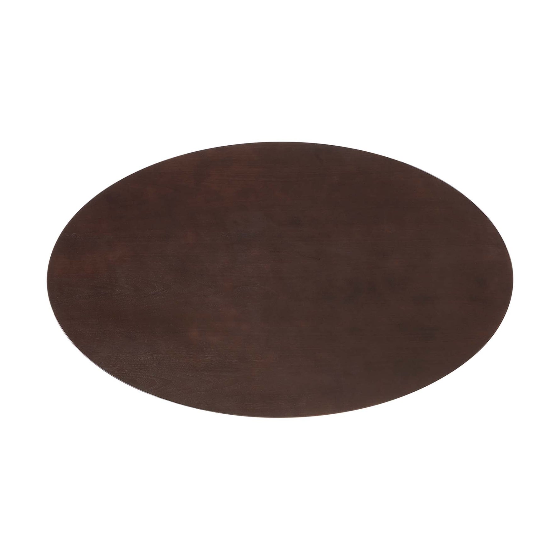 Lippa 60" Oval Cherry Walnut Wood Dining Table by Modway