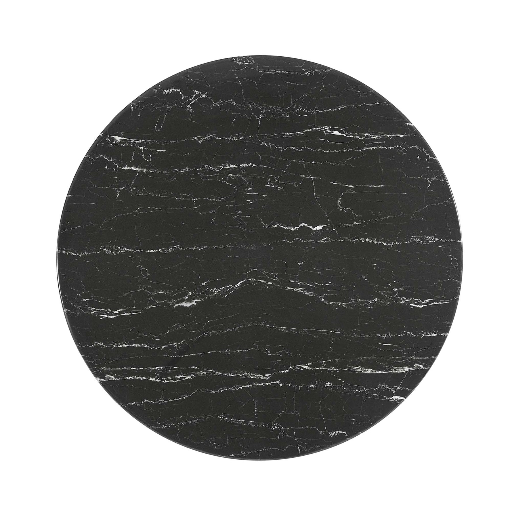 Lippa 40" Round Faux Marble Dining Table by Modway