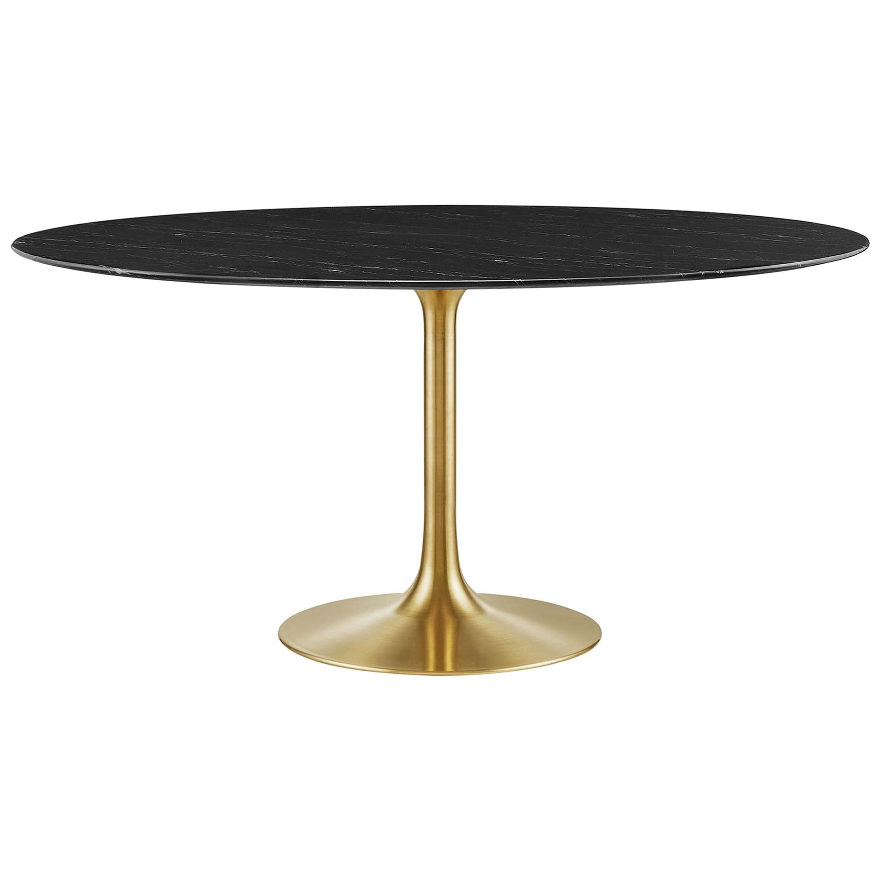 Lippa 60" Round Faux Marble Dining Table by Modway