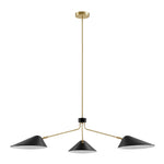 Journey 3-Light 14" Arm Pendant by Modway