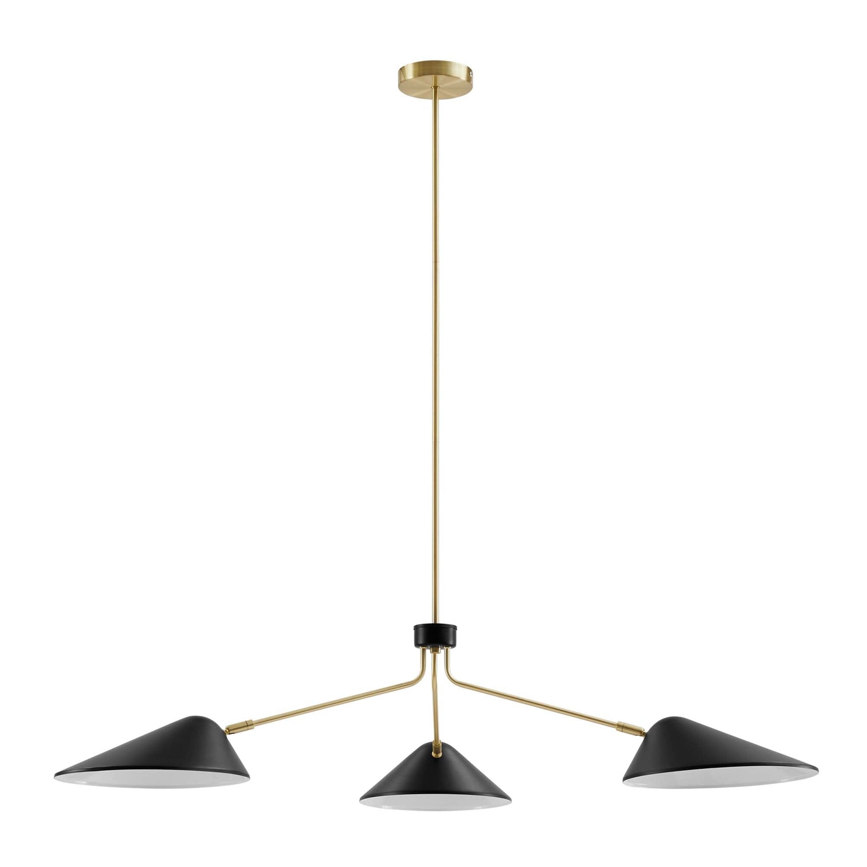 Journey 3-Light 14" Arm Pendant by Modway
