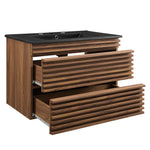 Render 30" Wall-Mount Bathroom Vanity by Modway