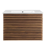 Render 30" Wall-Mount Bathroom Vanity by Modway