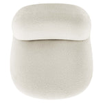 Kindred Boucle Upholstered Fabric Swivel Chair by Modway
