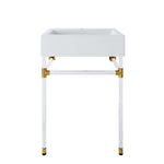 Redeem 24" Acrylic Wall-Mount Bathroom Vanity by Modway
