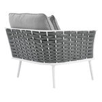 Stance Outdoor Patio Aluminum Left-Facing Armchair by Modway