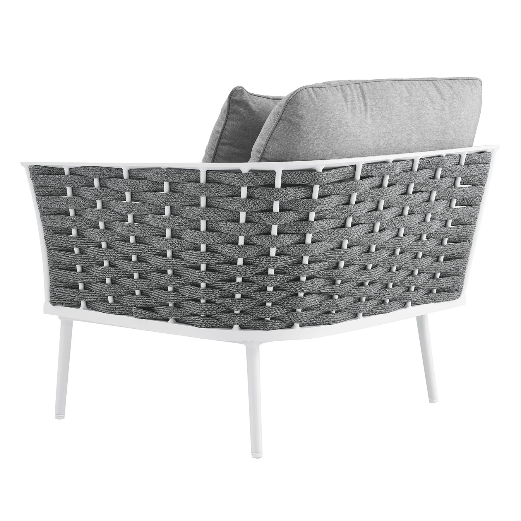 Stance Outdoor Patio Aluminum Right-Facing Armchair by Modway