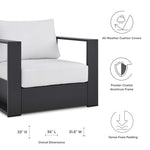 Tahoe Outdoor Patio Aluminum Armchair by Modway
