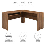 Venture L-Shaped Wood Office Desk by Modway