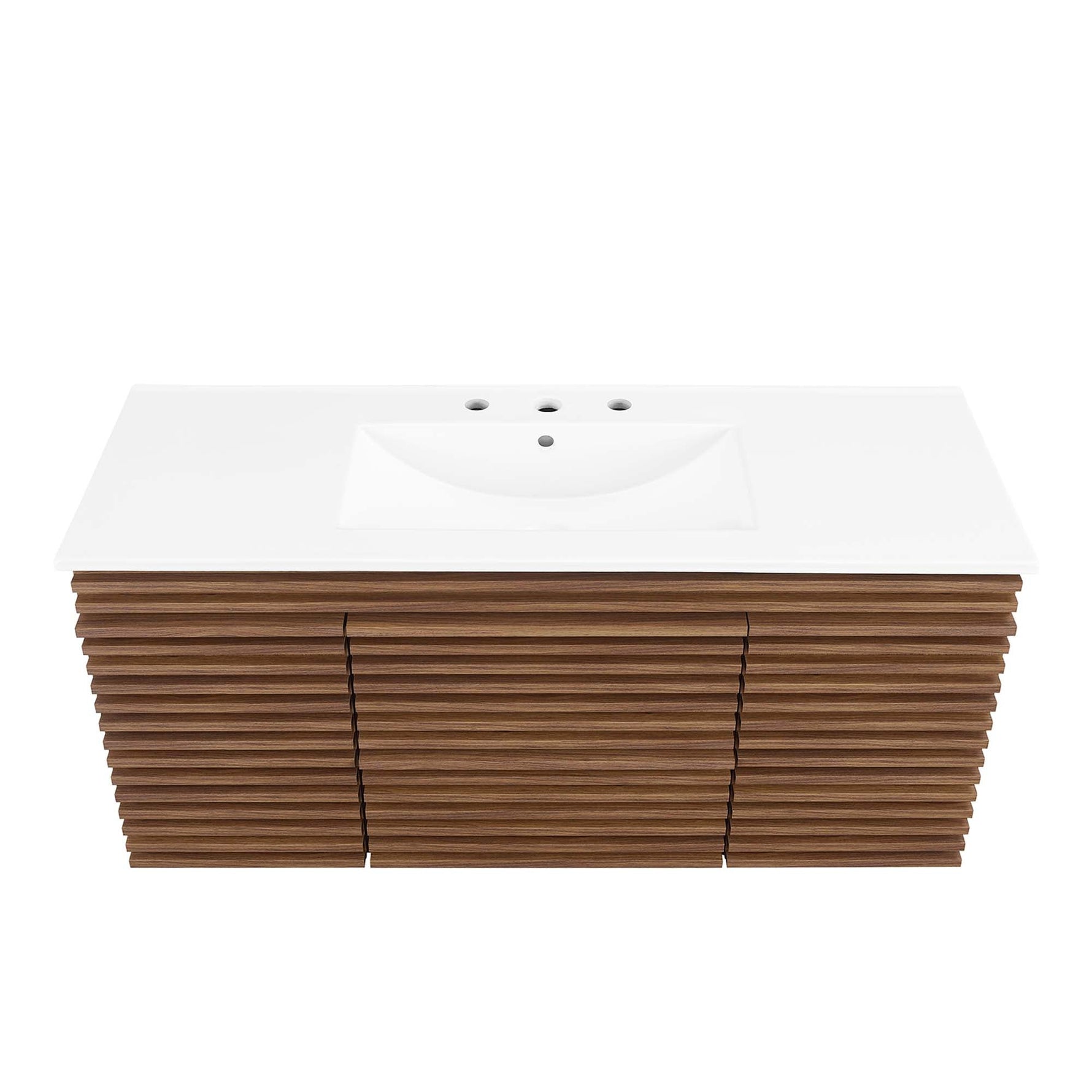 Render 48" Wall-Mount Bathroom Vanity by Modway