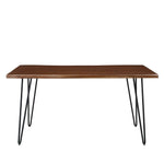 Ardor 60" Live Edge Acacia Wood Dining Table by Modway