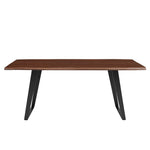 Viggo 74" Live Edge Acacia Wood Dining Table by Modway