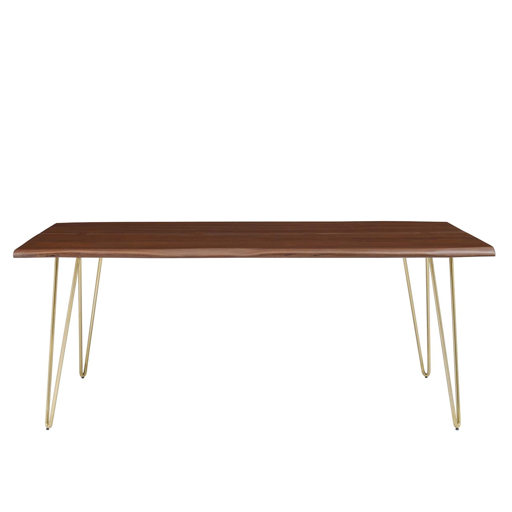 Ardor 74" Live Edge Acacia Wood Dining Table by Modway