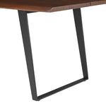 Viggo 96" Live Edge Acacia Wood Dining Table