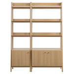 Bixby Wood Bookshelves Set of 2 by Modway