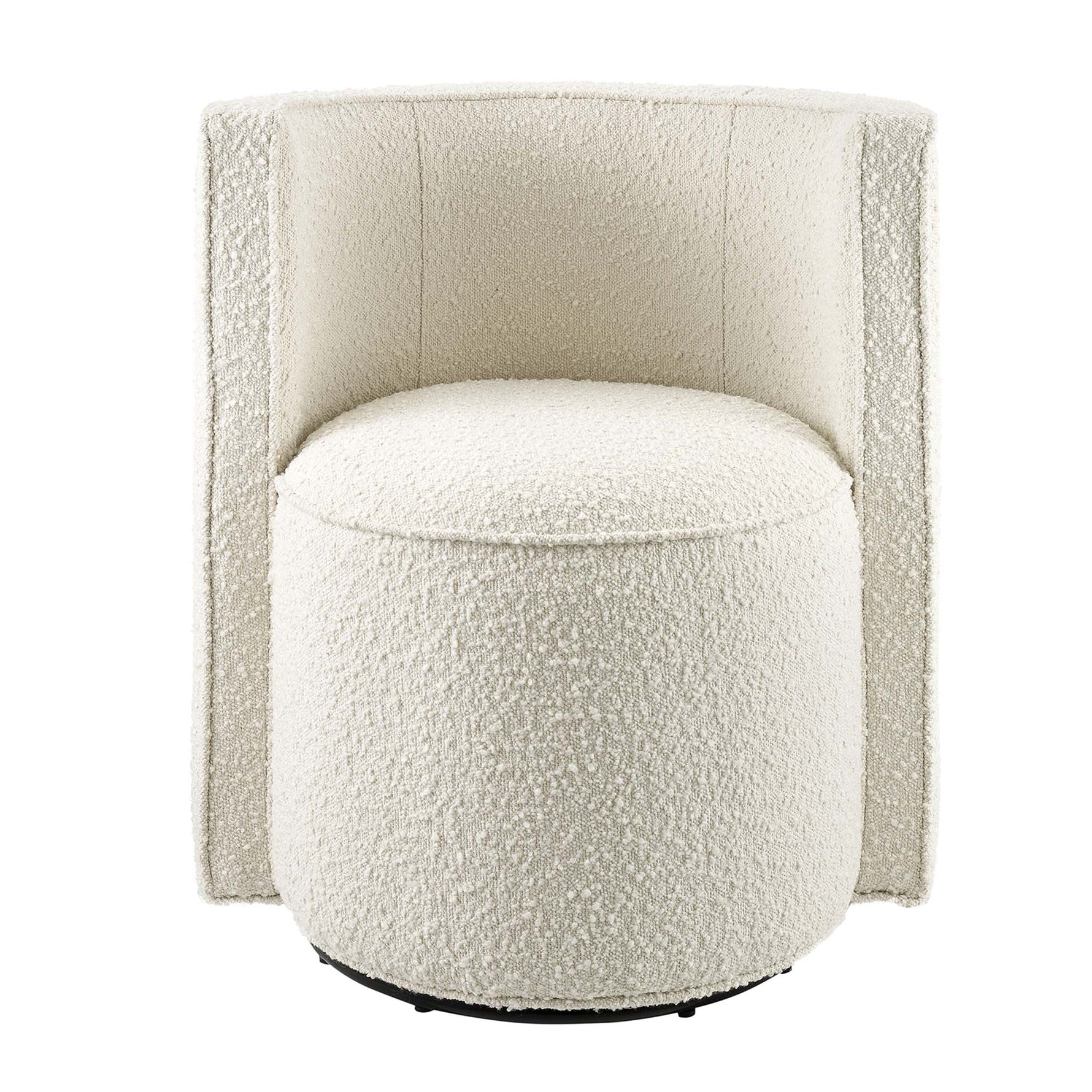 Della Boucle Fabric Swivel Chair by Modway