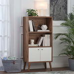 Transmit Display Cabinet Bookshelf by Modway