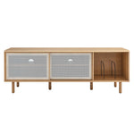 Kurtis 67" TV and Vinyl Record Stand by Modway