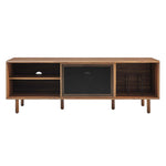 Kurtis 67" TV and Vinyl Record Stand by Modway