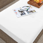 Convene Outdoor Patio Rectangle Ottoman by Modway