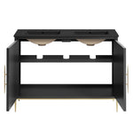 Awaken 48" Double Sink Bathroom Vanity by Modway