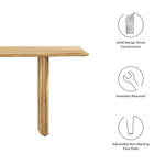 Amistad 58" Wood Bench by Modway