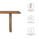 Amistad 58" Wood Bench by Modway