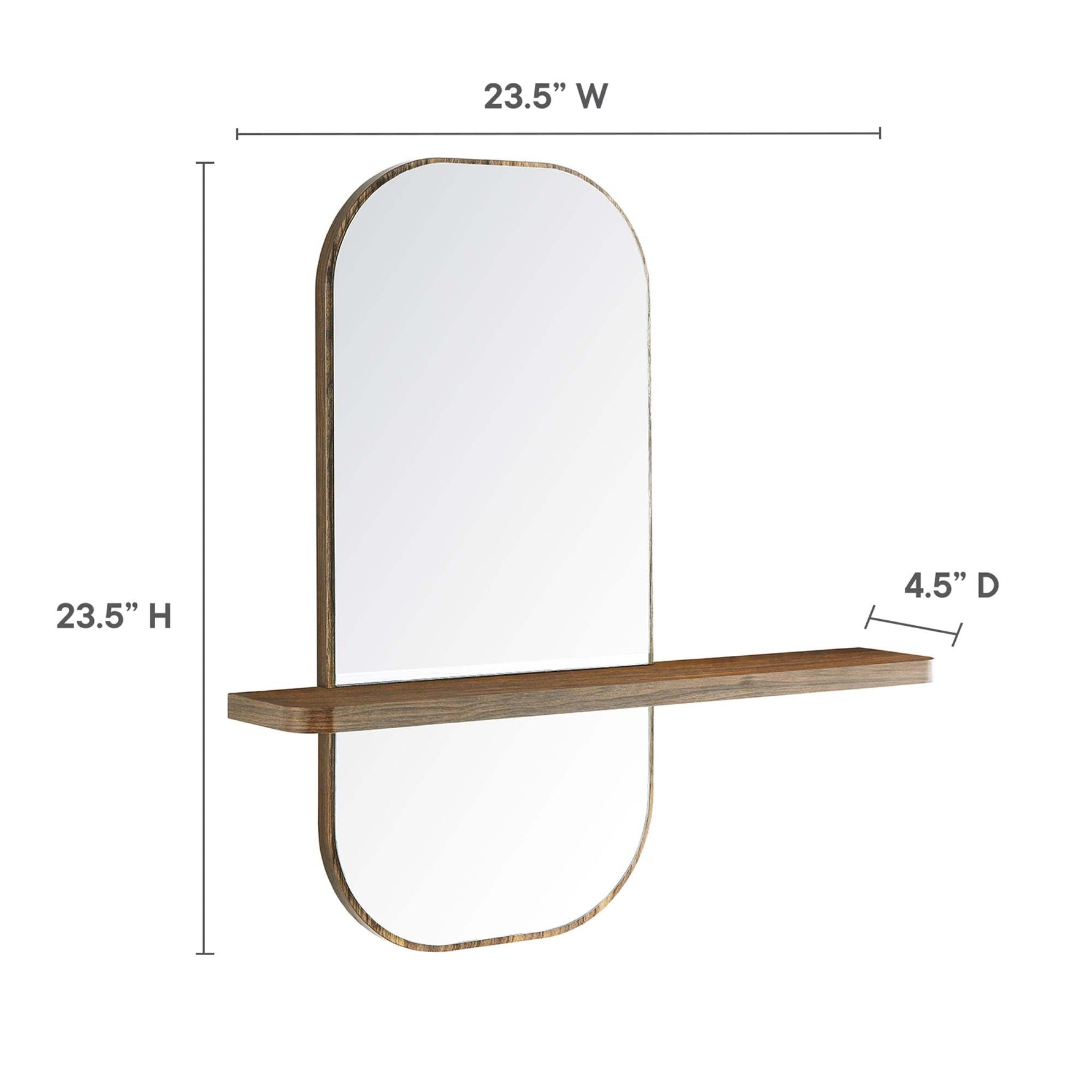 Solstice Mirror by Modway