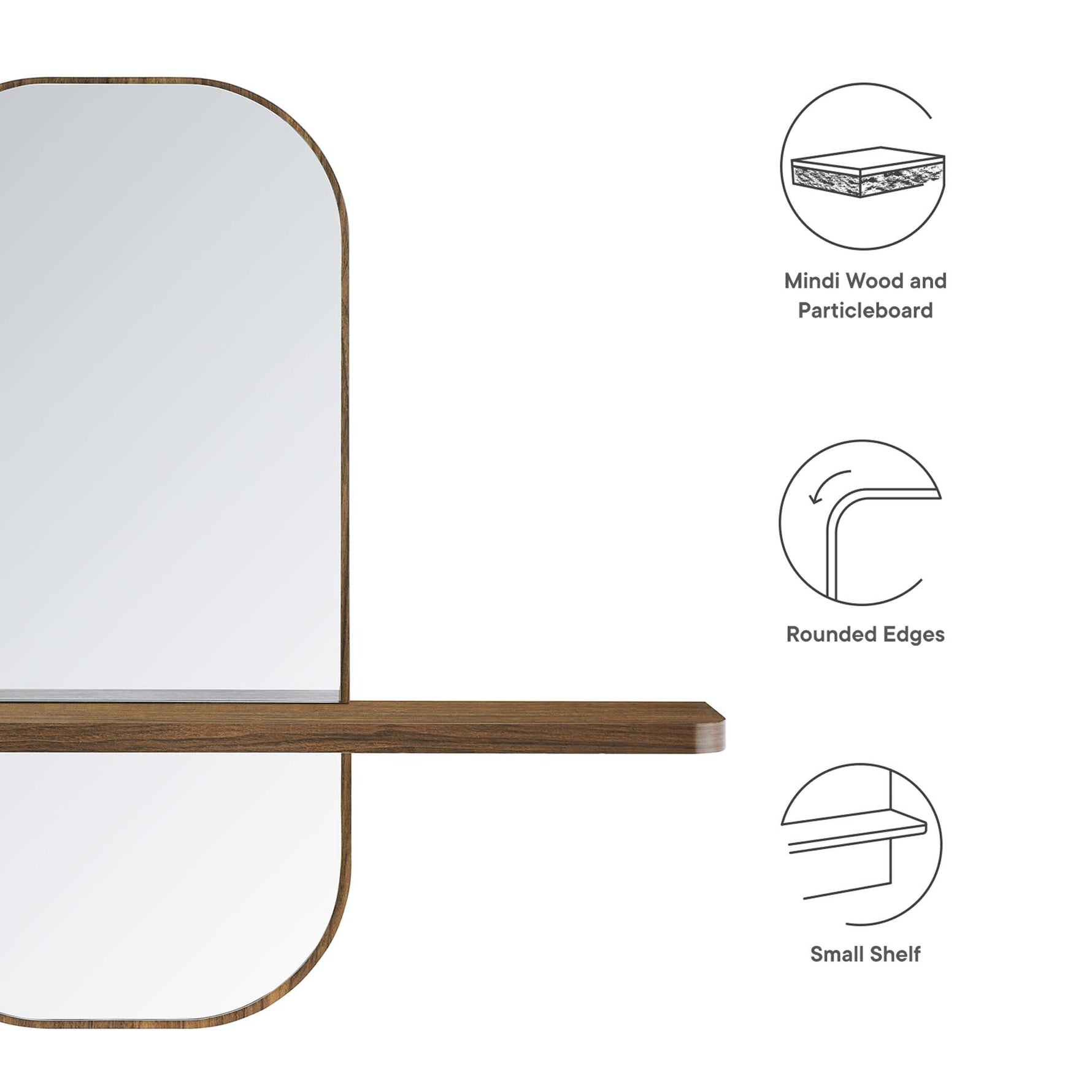 Solstice Mirror by Modway