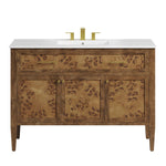 Elysian 48" Wood Single Sink Bathroom Vanity by Modway