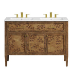 Elysian 48" Wood Double Sink Bathroom Vanity by Modway