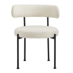 Albie Boucle Fabric Dining Chairs Set of 2 by Modway