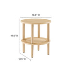 Torus Round Side Table by Modway