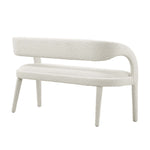 Pinnacle Boucle Fabric Accent Bench by Modway