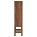 Capri Tall Wood Grain Standing Storage Cabinet by Modway