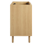 Calla 36" Perforated Metal Bathroom Vanity Cabinet by Modway