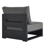 Tahoe Outdoor Patio Powder-Coated Aluminum Modular Armless Chair