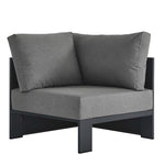 Tahoe Outdoor Patio Powder-Coated Aluminum Modular Corner Chair by Modway