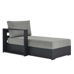 Tahoe Outdoor Patio Powder-Coated Aluminum Left-Facing Chaise Lounge