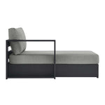 Tahoe Outdoor Patio Powder-Coated Aluminum Left-Facing Chaise Lounge