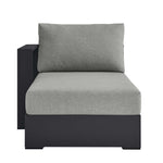 Tahoe Outdoor Patio Powder-Coated Aluminum Left-Facing Chaise Lounge