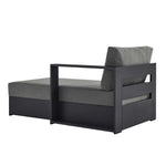 Tahoe Outdoor Patio Powder-Coated Aluminum Right-Facing Chaise Lounge